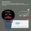 S32 Smart Watch, 1.3" Color Screen, Pink, Heart/Blood Pressure Monitor - 6