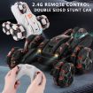 MoFun RC Stunt Car 360 Swing Arm, Five-Wheeled, Double Control, Grey - 5