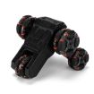 MoFun RC Stunt Car 360 Swing Arm, Five-Wheeled, Dual, Black - 4