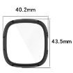 Fitbit Sense 2 Toughened Film Protective Case (Transparent) - 5