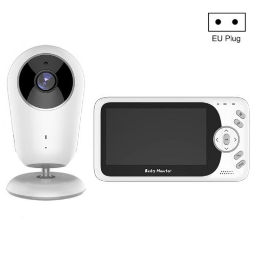 VB608 4.3" Wireless Baby Monitor with Night Vision & Intercom (EU Plug) - 1