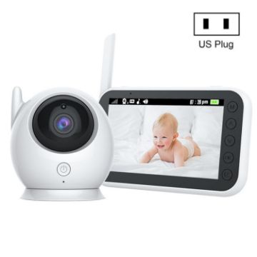 4.3" Wireless Baby Monitor Night Vision Camera 360 Security (US Plug) - 1