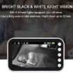 4.3" Wireless Baby Monitor Night Vision Camera 360 Security (US Plug) - 6