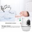 SM50 5" Baby Monitor 360 Wireless Camera Night Vision AU Plug - 3