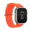WS68 ULTRA 1.85" Smart Watch with Heart Rate & BP Monitoring (Gold) - 2