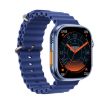 WS68 ULTRA 1.85" Smart Watch, Heart Rate/Blood Pressure Monitor (Blue) - 2