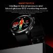 E420 Smart Watch, 1.39" Screen, Heart Rate/BP Monitor, Black Silicone Strap - 5