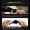 E420 Smart Watch 1.39" Color Screen, Steel Strap, Heart Rate Monitor, Black - 5