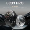 EC33 Pro Smart Watch: 1.48" Screen, Heart Rate & BP Monitor - Black - 5