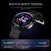 EC33 Pro 1.48" Smart Watch, Heart Rate/Blood Pressure Monitor (Coffee) - 6