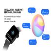 E700 1.86" Smart Watch, Heart Rate & Blood Pressure Monitor (White) - 3