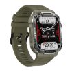 MK66 1.85" Smart Watch, Heart Rate/Blood Pressure Monitor, Green - 3