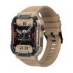 MK66 1.85" Yellow Smart Watch with Heart Rate/Blood Pressure Monitor - 1