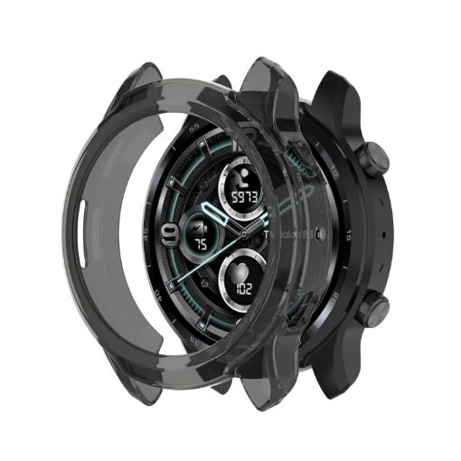 Ticwatch Pro 3 GPS Transparent Black TPU Protective Shell - 1