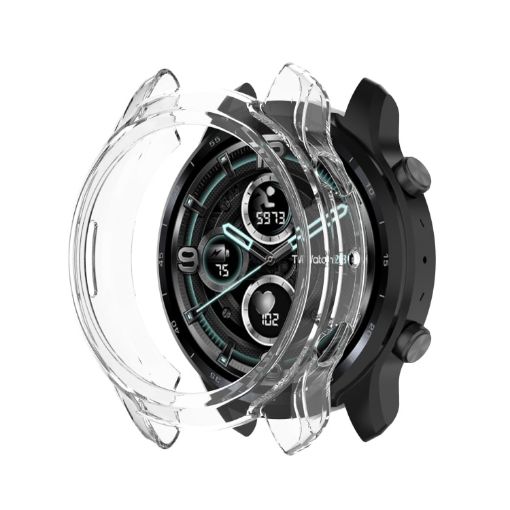 Ticwatch Pro 3 Ultra GPS Transparent TPU Half Shell Protective Cover - 1
