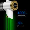 Q8 Wireless Handheld Car Vacuum, LED, 9000Pa Suction, Foldable, White - 4