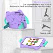 Shockproof Hard Case for Samsung Galaxy S5e 10.5 - Purple/Green - 4