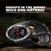 C21pro Smart Watch, Heart Rate/Blood Pressure/Oxygen Monitor (Black) - 4