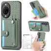 Huawei nova 14 Pro Green Wallet Cover with Kickstand & Tool Knife - 1