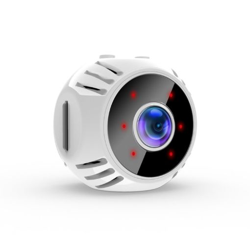 W8 Mini HD 1080P Wifi Smart Home Camera with Night Vision (White) - 1