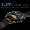 ET440 Smart Watch, 1.39" Screen, Heart/BP/Glucose Monitor, Red Strap - 5