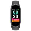 M8 Smart Watch 1.14" IP68 Waterproof, Heart/Blood Monitoring (Black) - 2