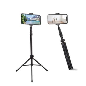 JMARY MT45 Cell Phone Clip Camera Mount & Selfie Stick Tripod - 1