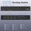 Wavlink UG69PD8 18-in-1 100W PD Type-C Universal Dock, US Plug - 4