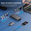 Wavlink UG69PD8 100W PD 18-in-1 Type-C Universal Dock, AU Plug - 5