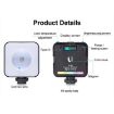 VLOGLITE W-S6 RGB LED Sunset Atmosphere Magnetic Mini Camera Light - 4