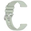 Garmin Venu 3S Green Silicone Watch Band with Silver Buckle - 4
