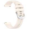 Garmin Vivomove 3S Stralight Silver Buckle Silicone Watch Band - 3