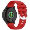 Garmin Vivoactive 4S Red Silicone Band with Silver Buckle - 2