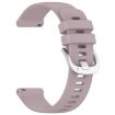 Garmin Vivoactive 4S Purple Silicone Band with Silver Buckle - 3