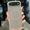 iPhone 17 Grey Air Transparent TPU PC Magsafe Case - 1