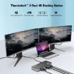 WAVLINK UTD21H 4K Dual DisplayPort Thunderbolt 3 Dock, US Plug - 5