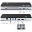 WAVLINK UTD21H 11-in-1 4K Dual DisplayPort Thunderbolt 3 Dock EU Plug - 4