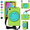TCL Tab 8 LE/WiFi EVA Hybrid Shockproof Tablet Case - Grass Green - 1
