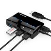 WAVLINK WL-UH3042P1 Fast 4-Port USB3.0 HUB with 2.4A Charging (EU Plug) - 2