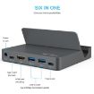 WAVLINK WL-UHP3D01 Type-C Docking Station Multi-Port USB HUB (AU Plug) - 6
