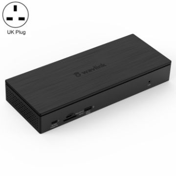 WAVLINK UG69PD10 4K/5K USB-C to HD Docking Station - UK Plug - 1