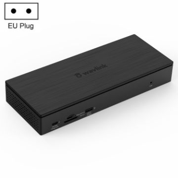 WAVLINK UG69PD10 USB-C Dock, 4K/5K, 4 Screen, EU Plug Hub - 1