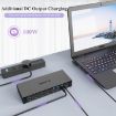 WAVLINK UG69PD10 USB-C Dock, 4K/5K, 4 Screen, EU Plug Hub - 6