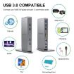 WAVLINK USB3.0 Hub Multi-Screen Docking Station, AU Plug Adapter - 5