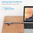 WAVLINK WL-UHP3408 4-in-1 USB-C Hub: HD, 2x USB3.0, Gigabit RJ45 Adapter - 6