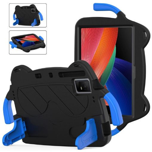 Shockproof Black+Blue Case for TCL Tab 11 9466x3 Tablet - 1