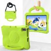 Samsung Galaxy Tab S6 Lite 2024 Football EVA Shockproof Case, Green - 1
