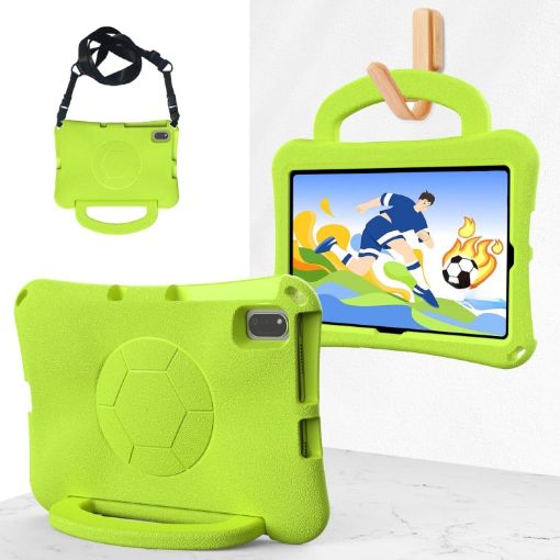 Samsung Galaxy Tab S6 Lite 2024 Football EVA Shockproof Case, Green - 1