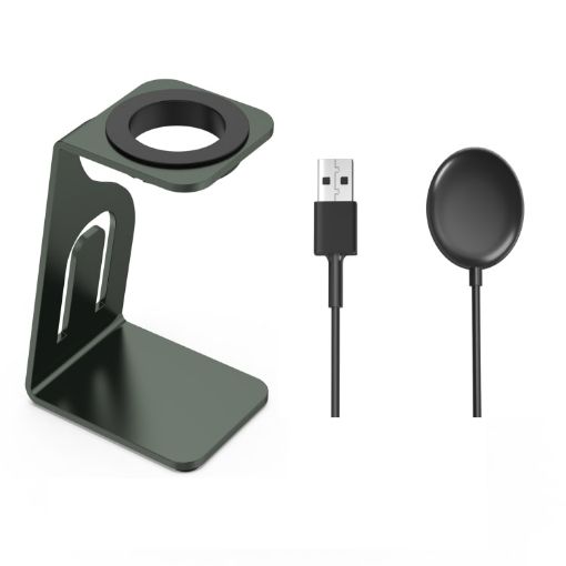 Aluminum Alloy Charging Stand with Charger for Google Pixel Watch - 1
