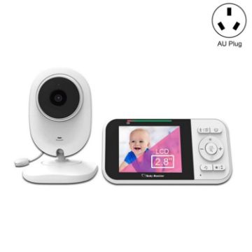 2.8" LCD Baby Monitor with Temperature Detection & 2-Way Voice - 1